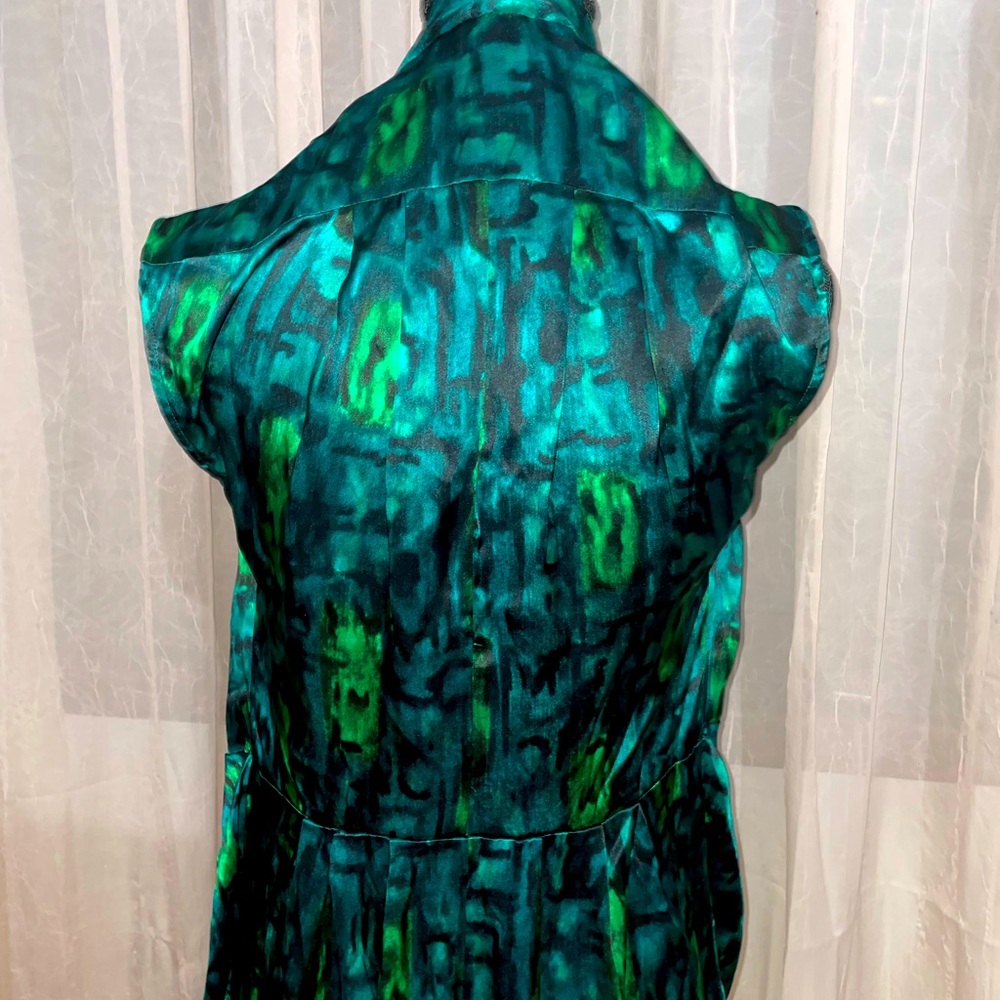 Burning Torch Silk Dress - image 4